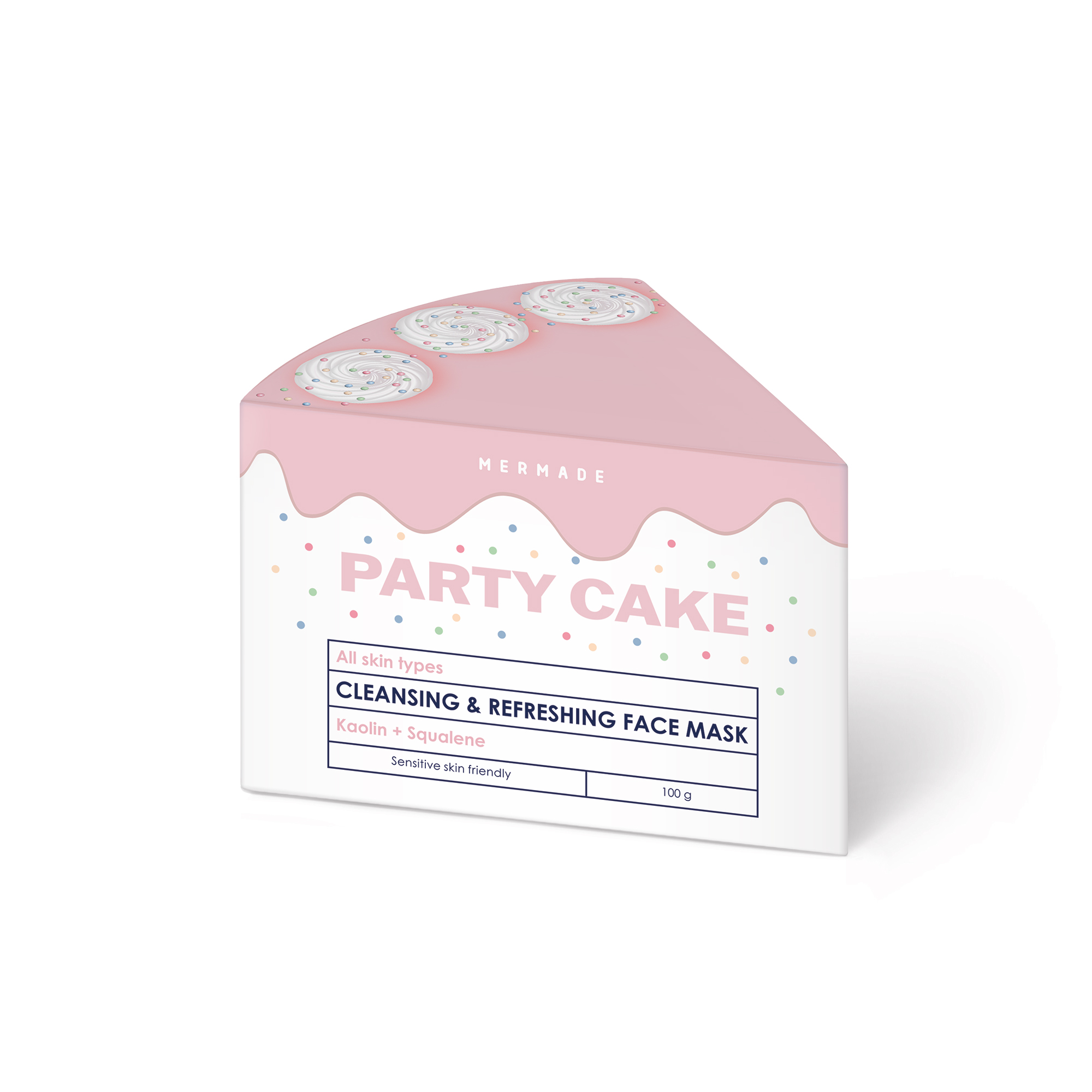 Картинка Кремова маска для обличчя Party Cake, 100г
